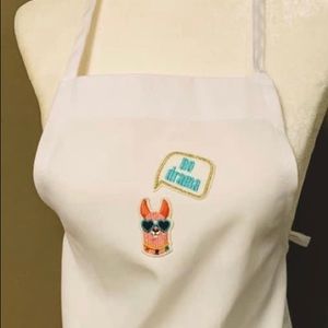 New Kids Child Apron No Drama Llama Appliqué